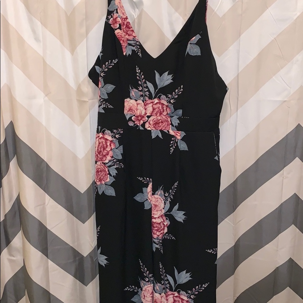Long pantsuit!